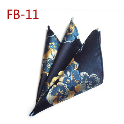 25*25cm, modni, trendi, poliesterski džepni kvadrat s cvjetnim lišćem Pejslija i cvijetom šljive za muškarce, rupčić za uzročno odijelo za gospodsku zabavu