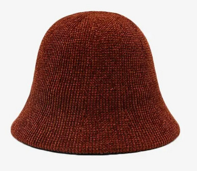 COKK kausa cepure sievietēm ziemas rudens makšķernieka cepure, sieviete, silta, vienkārša ikdienišķa trikotāžas cepure sievietēm korejiešu jaunais Gorro