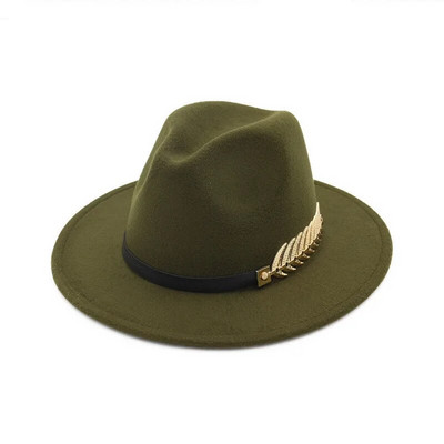 Jednostavne ženske muške vunene vintage fedora šešire od filca sa širokim obodom gospodske elegantne ženske zimske jesenske jazz kape