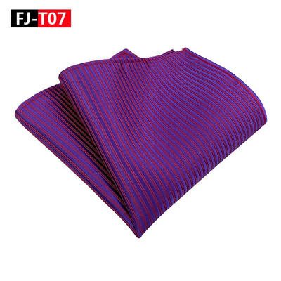 Popularna rasprodaja muške 25*25CM ljubičasto crvenoplave jednobojne poliesterske maramice s džepnim kvadratom za dnevne dodatke za casaul odijela na veliko
