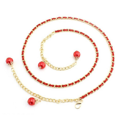 Dekorativni remen Suknja oko struka Donesite slatku korejsku modu Joker Metalni lanac oko struka Ženski ukrasni remen Ženski remeni za haljinu