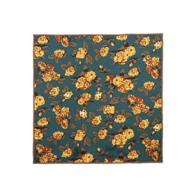 Marka Muški starinski karirani prugasti cvjetni pamučni rupčić Maramice s džepnim kvadratom Luksuzni ručnik na prsima Pokloni za vjenčanje