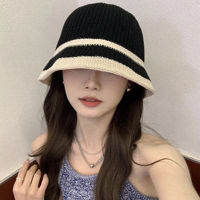 Zvejnieka cepure ar platām malām sievietēm salokāmi saulessargi vizieri Zvejnieka cepure Sieviešu āra sporta spainis Panamas cepures cepures modes