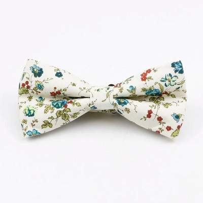 Férfi állítható formális pamut Vintage rózsaszín kék virágos csokornyakkendő pillangó csokornyakkendő szmoking masni Vőlegény báli parti kiegészítők ajándék