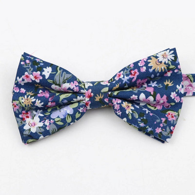 Férfi állítható formális pamut Vintage rózsaszín kék virágos csokornyakkendő pillangó csokornyakkendő szmoking masni Vőlegény báli parti kiegészítők ajándék