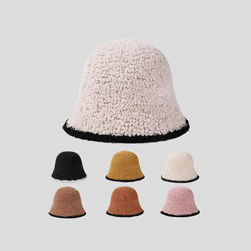 COKK kibiro kepurė Moteriška žieminė kašmyro stora žvejo kepuraitė ausų apsauga madinga lauke šilta žvejybinė kepurė Moteriška korėjiečių kalba Nauja