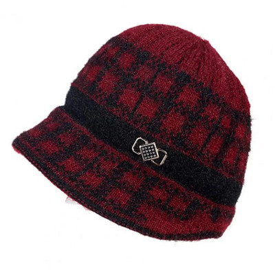 Sieviešu cepure Praktiska, skaista, adīta sieviešu cepure, bieza sieviešu cepure ziemas termiska sieviešu adīta cepure āram