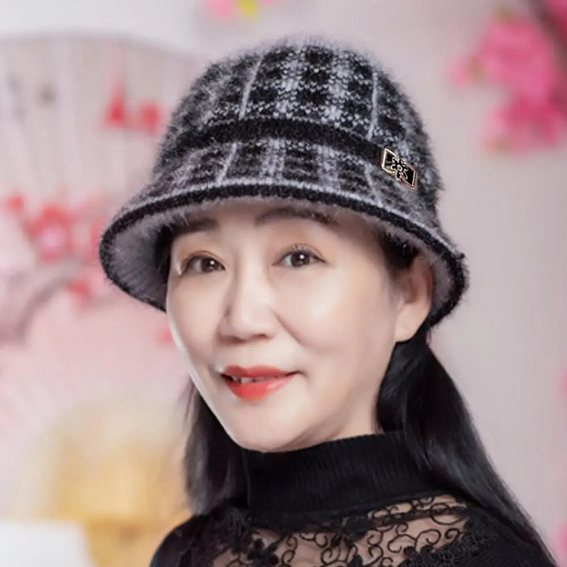 Sieviešu cepure Praktiska, skaista, adīta sieviešu cepure, bieza sieviešu cepure ziemas termiska sieviešu adīta cepure āram