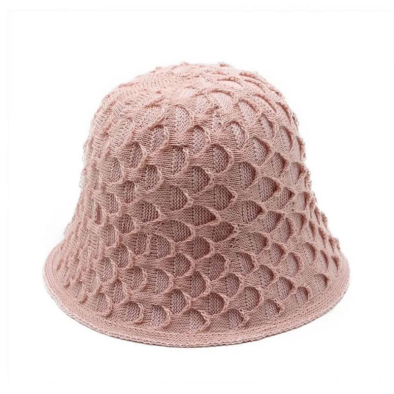 Sieviešu vasaras cepures, adītas kupolveida sauļošanās cepures, kokvilna, 56–58 cm, elpojošs siets, āra ceļojumi, eleganta dāma YF0157
