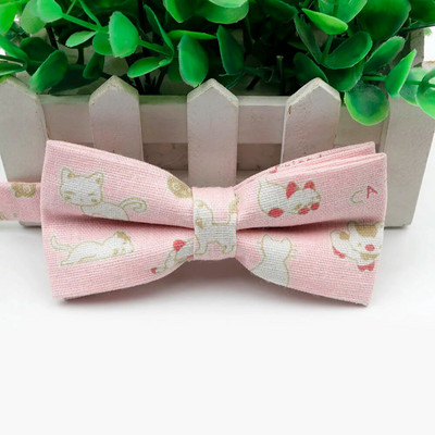 Muška leptir kravata s otisnutim ježevim čamcem i medvjedom kitom s leptir mašnom