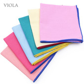 Dvostrana jednostrana pamučna maramica Crveno Plava Crna Šareni rupčić od meke tkanine Muški džepni poklon Vjenčani dodatak Dodatak za zabavu