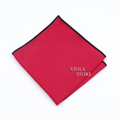 Dvostrana jednostrana pamučna maramica Crveno Plava Crna Šareni rupčić od meke tkanine Muški džepni poklon Vjenčani dodatak Dodatak za zabavu