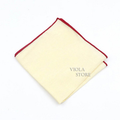 Dvostrana jednostrana pamučna maramica Crveno Plava Crna Šareni rupčić od meke tkanine Muški džepni poklon Vjenčani dodatak Dodatak za zabavu