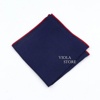 Dvostrana jednostrana pamučna maramica Crveno Plava Crna Šareni rupčić od meke tkanine Muški džepni poklon Vjenčani dodatak Dodatak za zabavu