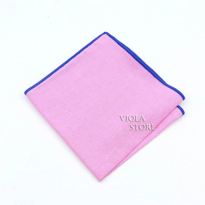 Dvostrana jednostrana pamučna maramica Crveno Plava Crna Šareni rupčić od meke tkanine Muški džepni poklon Vjenčani dodatak Dodatak za zabavu