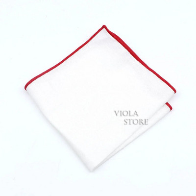 Dvostrana jednostrana pamučna maramica Crveno Plava Crna Šareni rupčić od meke tkanine Muški džepni poklon Vjenčani dodatak Dodatak za zabavu