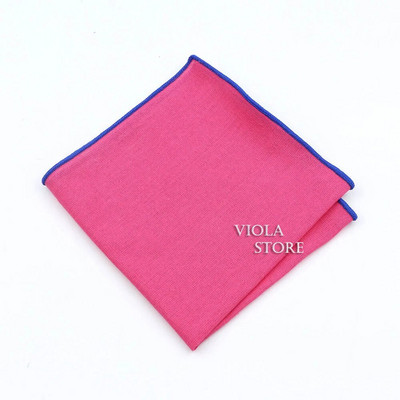 Dvostrana jednostrana pamučna maramica Crveno Plava Crna Šareni rupčić od meke tkanine Muški džepni poklon Vjenčani dodatak Dodatak za zabavu