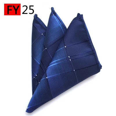 Több színű 25*25 cm-es férfi Hanky Paisley nyomóselyem zsebkendő törülköző esküvői üzleti férfi öltöny ing kis sál