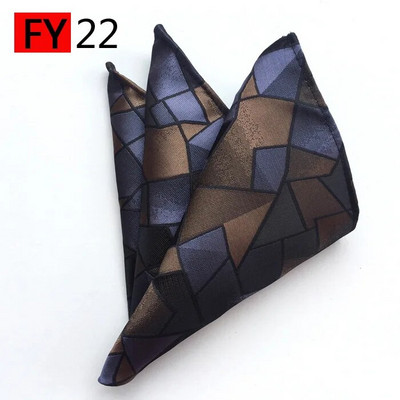 Több színű 25*25 cm-es férfi Hanky Paisley nyomóselyem zsebkendő törülköző esküvői üzleti férfi öltöny ing kis sál