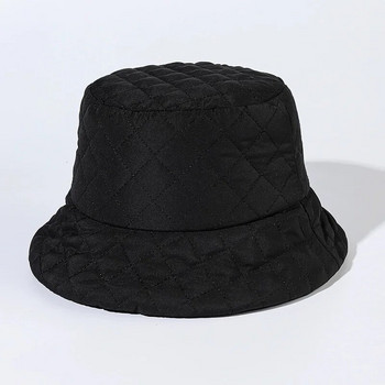 Νέο εξαιρετικά ελαφρύ πουπουλένιο βαμβακερό καπέλο ψαρά, γυναικείο καπέλο χειμώνα, βαμβακερό μπουφάν Ζεστό κορεάτικο καπέλο σε γλάστρα casual μόδας