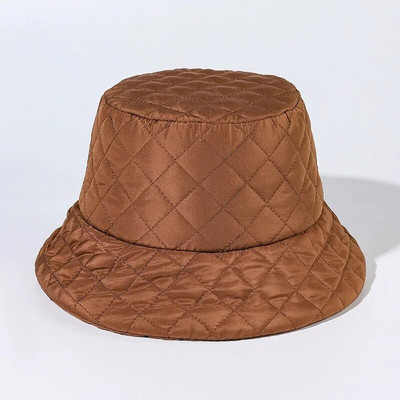 Nova ultra-lagana pamučna rombova ribarska kapa Ženska zimska kapa Pamučna jakna Topla korejska ležerna modna kapa