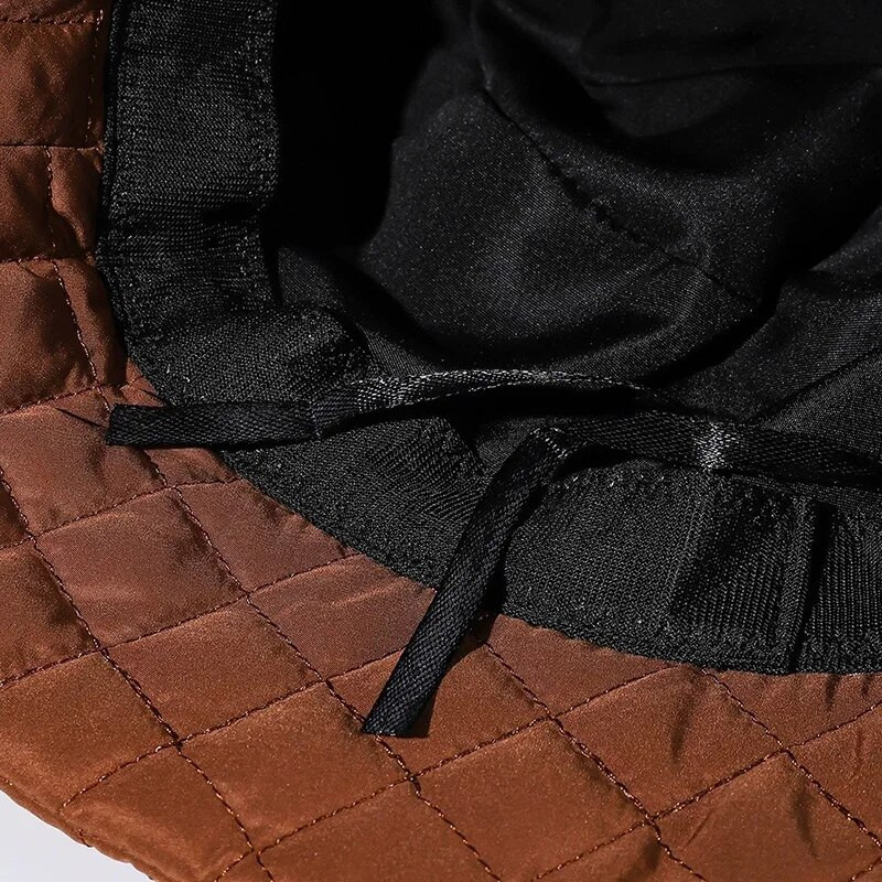 Nova ultra-lagana pamučna rombova ribarska kapa Ženska zimska kapa Pamučna jakna Topla korejska ležerna modna kapa