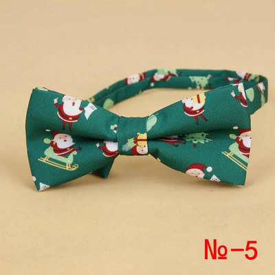 Muške božićne leptir-mašne Kravata na temu pamučnog festivala Snježna pahuljica s uzorkom božićnog drvca Muška leptir-mašna Poklon za božićnu zabavu za muškarce