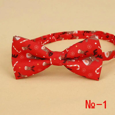 Muške božićne leptir-mašne Kravata na temu pamučnog festivala Snježna pahuljica s uzorkom božićnog drvca Muška leptir-mašna Poklon za božićnu zabavu za muškarce