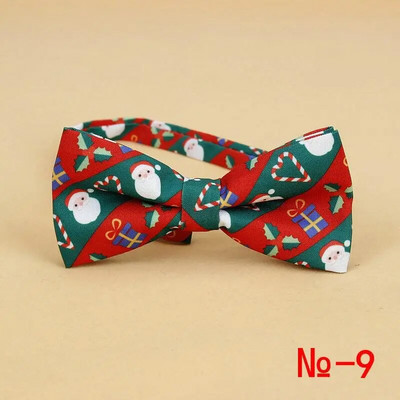 Muške božićne leptir-mašne Kravata na temu pamučnog festivala Snježna pahuljica s uzorkom božićnog drvca Muška leptir-mašna Poklon za božićnu zabavu za muškarce