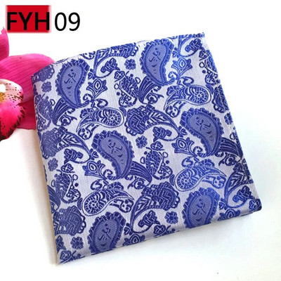 Vintage férfi Hanky selyem sál Gentleman Pocket Square Zsebkendő Paisley Esküvői Party Cravat Corbatas Para Hombre Szmoking nyakkendő