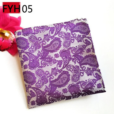 Vintage férfi Hanky selyem sál Gentleman Pocket Square Zsebkendő Paisley Esküvői Party Cravat Corbatas Para Hombre Szmoking nyakkendő