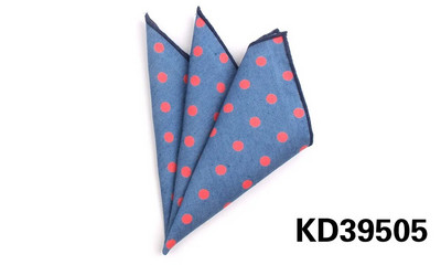 Cvjetni džepni kvadrat Za muškarce Žene Pamučne traperice Ručnik za prsa Hanky Gospoda Hankies Ležerni ženski rupčić Džepni ručnik