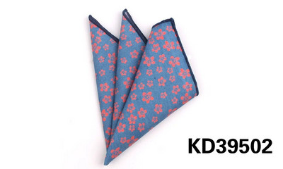 Cvjetni džepni kvadrat Za muškarce Žene Pamučne traperice Ručnik za prsa Hanky Gospoda Hankies Ležerni ženski rupčić Džepni ručnik