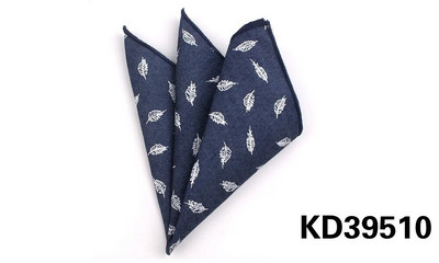 Cvjetni džepni kvadrat Za muškarce Žene Pamučne traperice Ručnik za prsa Hanky Gospoda Hankies Ležerni ženski rupčić Džepni ručnik