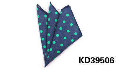 Cvjetni džepni kvadrat Za muškarce Žene Pamučne traperice Ručnik za prsa Hanky Gospoda Hankies Ležerni ženski rupčić Džepni ručnik