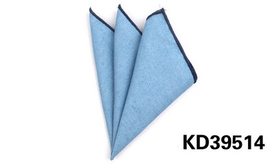 Cvjetni džepni kvadrat Za muškarce Žene Pamučne traperice Ručnik za prsa Hanky Gospoda Hankies Ležerni ženski rupčić Džepni ručnik