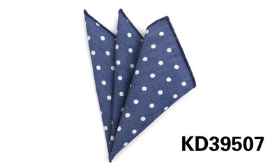 Cvjetni džepni kvadrat Za muškarce Žene Pamučne traperice Ručnik za prsa Hanky Gospoda Hankies Ležerni ženski rupčić Džepni ručnik