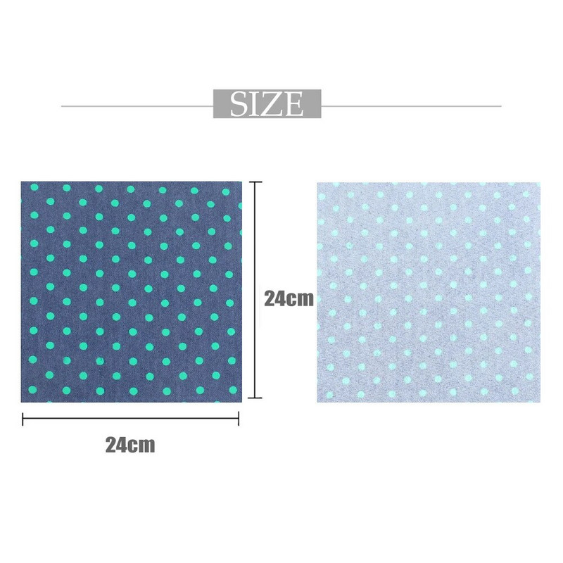 Cvjetni džepni kvadrat Za muškarce Žene Pamučne traperice Ručnik za prsa Hanky Gospoda Hankies Ležerni ženski rupčić Džepni ručnik