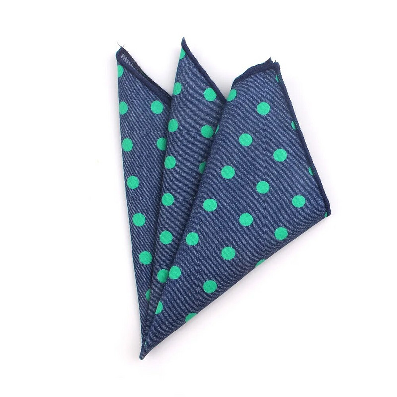 Cvjetni džepni kvadrat Za muškarce Žene Pamučne traperice Ručnik za prsa Hanky Gospoda Hankies Ležerni ženski rupčić Džepni ručnik