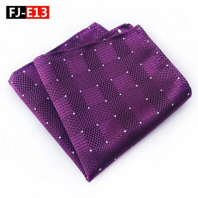 Luksusa vīriešu kabatas kvadrātveida kabatlakats zīda Paisley žakarda austa šalle 25cm kāzu ballīte vīrieša aksesuārs ziedu kaklasaite