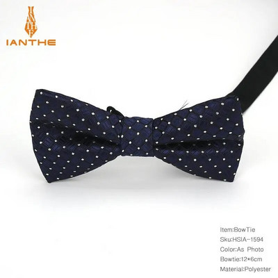 Modes tauriņi Līgavainis Vīriešiem Plaids Svītra Kravats Vīriešiem Punktveida Butterfly Gravata Dizaineris Vīriešu Zvaigzne Laulības Kāzas Peislijas tauriņi