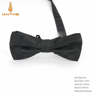 Modes tauriņi Līgavainis Vīriešiem Plaids Svītra Kravats Vīriešiem Punktveida Butterfly Gravata Dizaineris Vīriešu Zvaigzne Laulības Kāzas Peislijas tauriņi