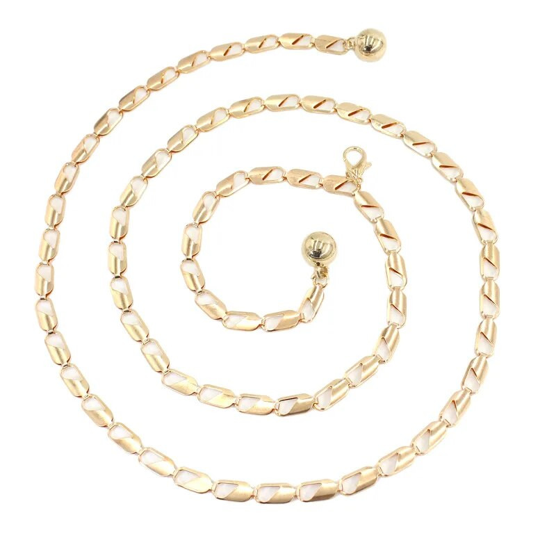 Metalna kuka za podešavanje Lanac oko struka Modna svestrana ukrasna haljina Personalizirani tanki pojasevi za žensku odjeću Dodaci