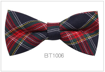 Nove muške karirane leptir mašne Engleski stil Leptir mašne Za muškarce Žene Podesiva leptir mašna za dječake Djevojčice Leptir mašne za vjenčanja Ležerna pamučna odijela Leptir mašne