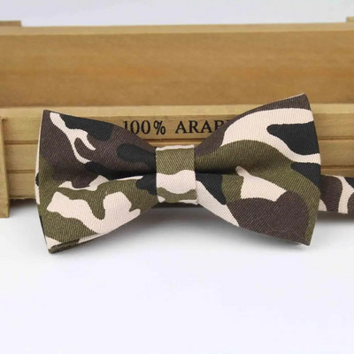 Nove modne prugaste leptir-mašne, muške šarene maskirne vojne leptir-mašne, ovratnik, podesivi