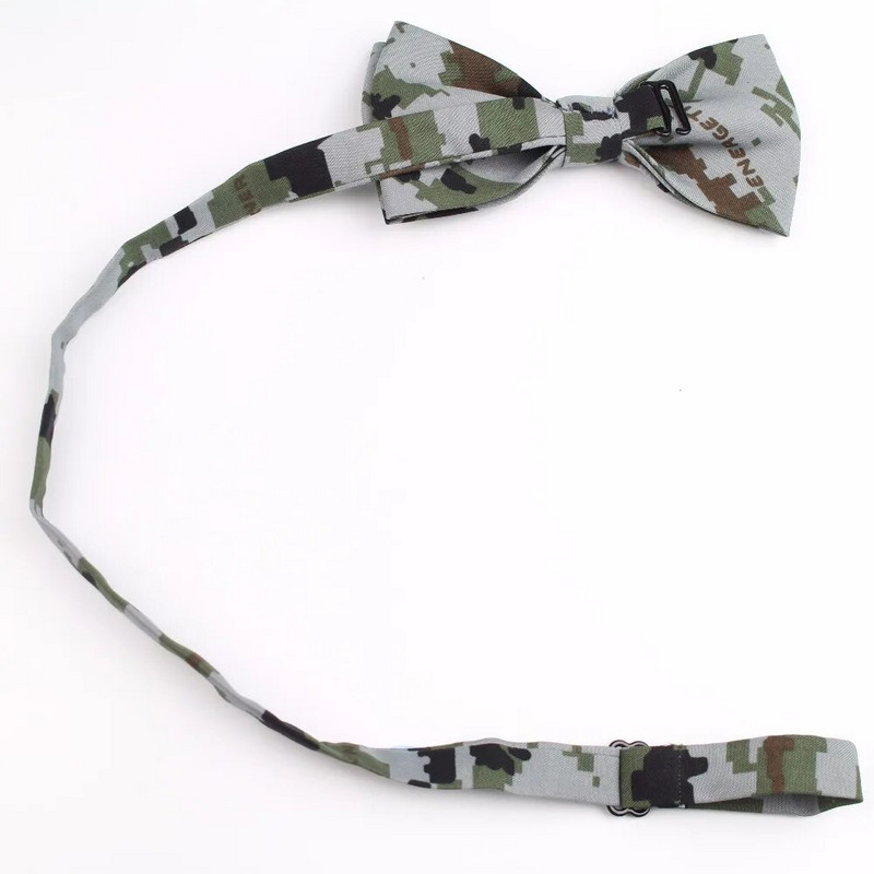 Nove modne prugaste leptir-mašne, muške šarene maskirne vojne leptir-mašne, ovratnik, podesivi