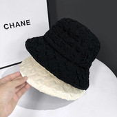 Új őszi és téli halász sapka női koreai változata hajtogatott virágok Wild Basin sapka Japán retro divat utcai napkalapok