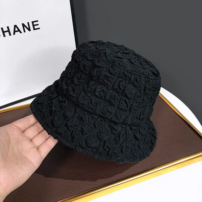 Új őszi és téli halász sapka női koreai változata hajtogatott virágok Wild Basin sapka Japán retro divat utcai napkalapok