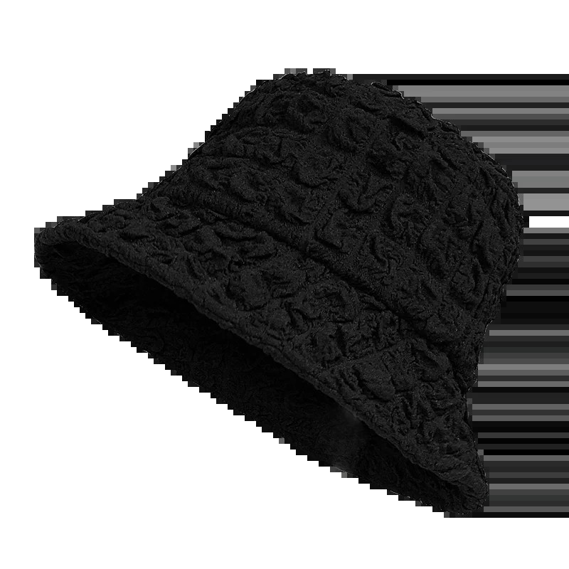 Új őszi és téli halász sapka női koreai változata hajtogatott virágok Wild Basin sapka Japán retro divat utcai napkalapok