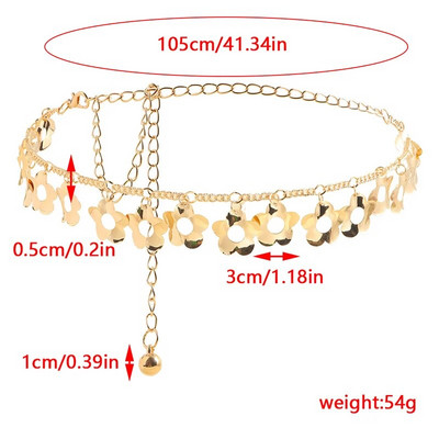 Pojasevi za žene Lanac Rastezljivi remen Elegantni pojas oko struka Metalni dizajnerski pojasevi Luksuzni dijamantni ženski tanki pojas Ceinture Femme